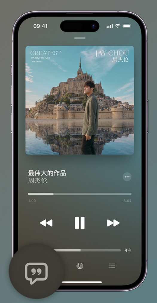 凉山iphone维修分享如何在iPhone上使用Apple Music全新唱歌功能 