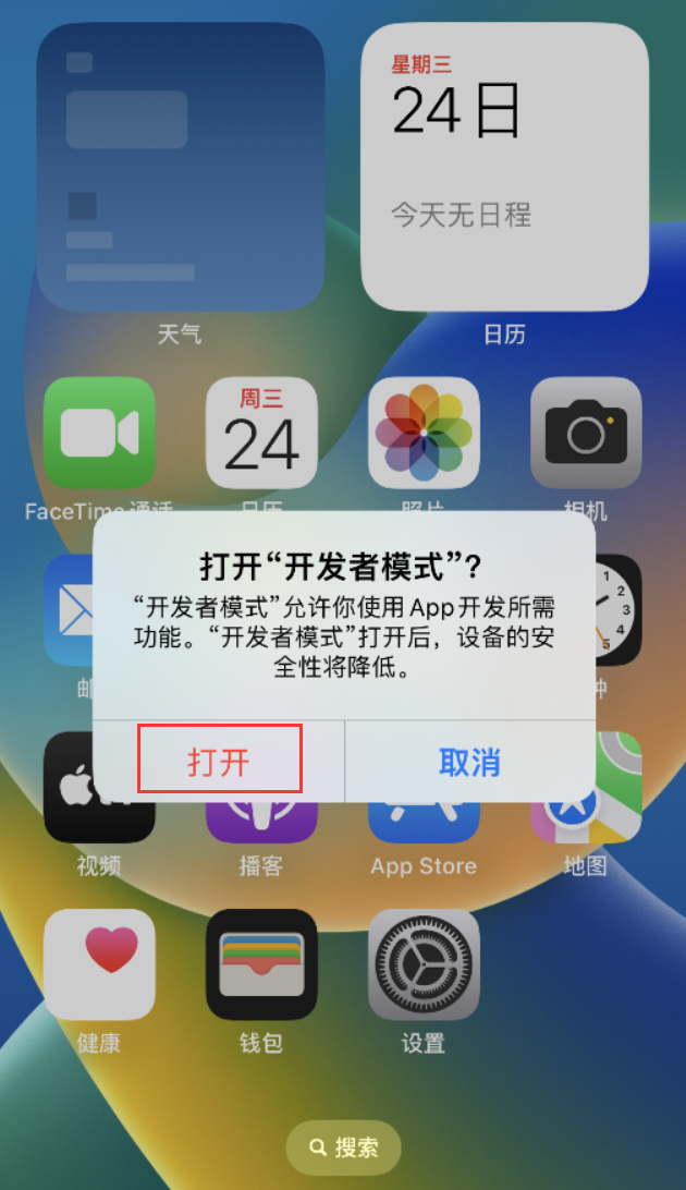 凉山苹果手机维修分享如何打开开发者模式 