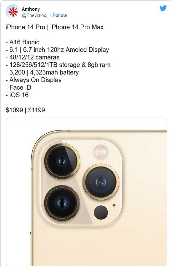 凉山苹果14维修分享iPhone 14全系涨价 