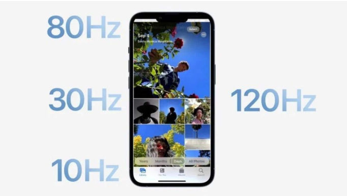 凉山苹果14维修分享iPhone 14有高刷吗 